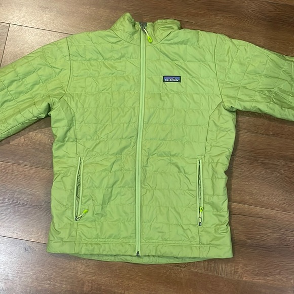 Patagonia Jackets & Coats Patagonia Lime Green Light Puffer Jacket